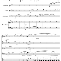 Piano Quintet, Op. 34a, Movement 4 - Piano Score