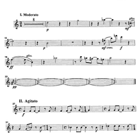 3 sketches - Violin 1