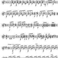 Sonata Op. 3 No. 6 - Guitar