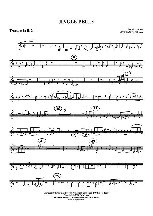 Jingle Bells - Trumpet 2