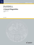 4 (mere) Bagatelles - Score and Parts