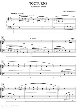 Nocturne (for the left hand)