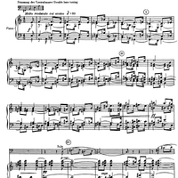 Concert piece - Score