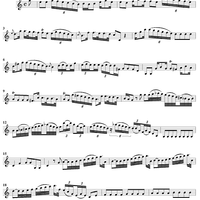 Sonata in C Major, Op. 5, No. 4 - Violin 1