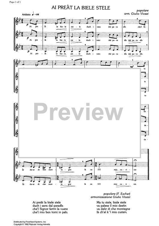 Ai preât la biele stele