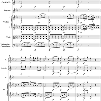 "Misera, dove son!", scena and "Ah, non son' io che parlo", aria, K369 - Full Score