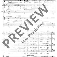 Kanonische Motetten - Choral Score