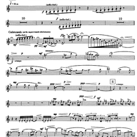 Dissolvenze incrociate - B-flat Clarinet Solo