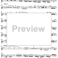Sonata No. 3 in G major - Flute