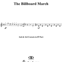 The Billboard March - Cornets 2 & 3