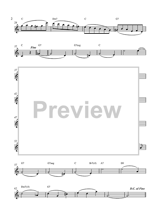 Minute Waltz" Sheet Music by Frederic Chopin for Lead Sheet - Sheet