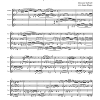 Canzona per Sonare No. 2 - Score