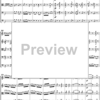 Serenade for String Orchestra in C major (C-dur). Movement IV, Finale (Tema Russo) - Score