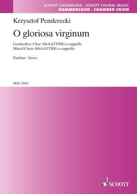 O gloriosa virginum - Score