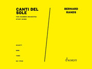 Canti Del Sole - Full Score