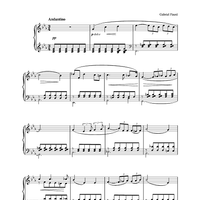 Après Un Rêve, Op.7, No.1
