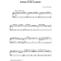 Where Is Mr. Barrie?