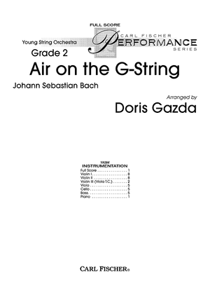 Air on the G-String - Score