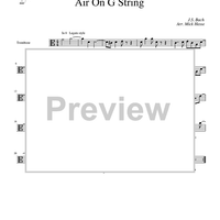 Air on G String - Trombone