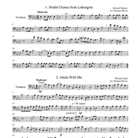 Wedding Album for Brass Quartet - Trombone