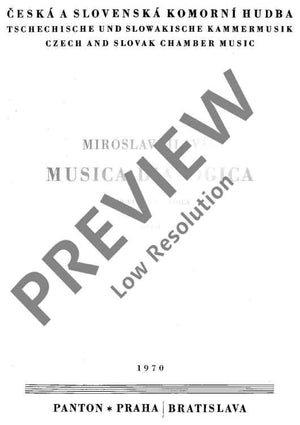 Musica Dialogica - Score