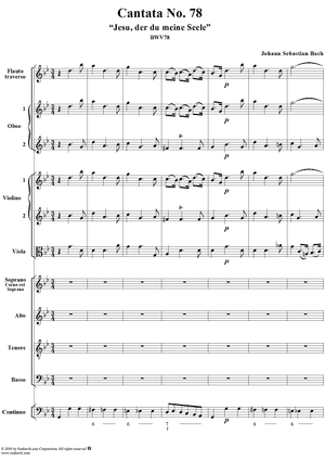 Cantata No. 78: "Jesu, der du meine Seele," BWV78
