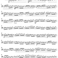 113 Studies for Cello, Book 1, Nos. 18 - 34