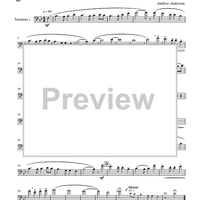 Variations on Auld Lang Syne - Trombone 1