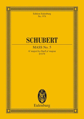 Mass No. 5 Ab major in A flat major - Full Score
