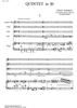 Quintet No. 1 Bb Major - Score