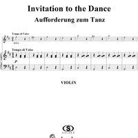 Invitation to the Dance - Violin