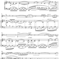 Romanze, Op. 4 - Piano Score