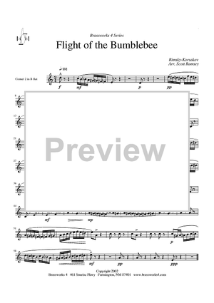 Flight of the Bumblebee - Cornet 2/Trumpet 2