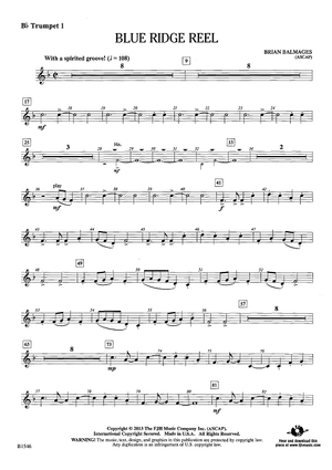 Blue Ridge Reel - Bb Trumpet 1