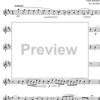 Das Weinen Op.106 No. 2 D926 - Flute