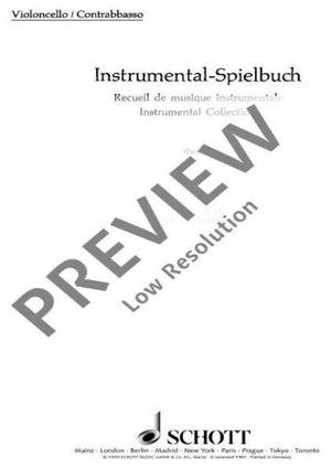 Instrumental-Playbook - Cello/double Bass