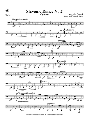 Slavonic Dance No. 2, Op. 46 - Tuba