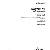 Ragtimes for String Ensemble - Cello