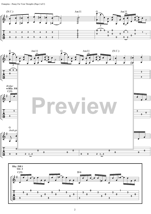 Penny for Your Thoughts