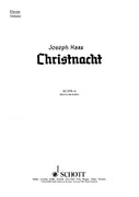Christnacht - Piano (orchestra)