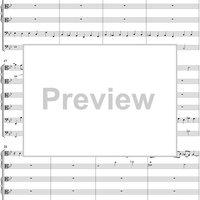 Brandenburg Concerto No. 6: Movement 2 - Score