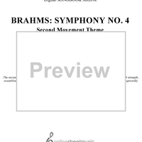 Brahms: Symphony No. 4 - Second Movement Theme