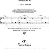 In Chopin's Studio (Impromptu, Op. 36)