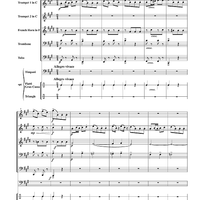 Slavonic Dance No. 5, Op. 46 - Score