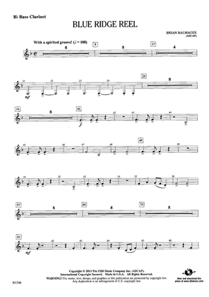 Blue Ridge Reel - Bb Bass Clarinet