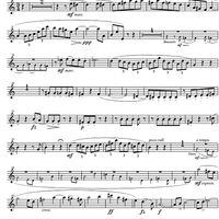 Serenata in vano - Clarinet in B-flat