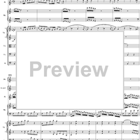 Flute & Harp Concerto in C Major, Movement 1 K297c (K299) - Full Score