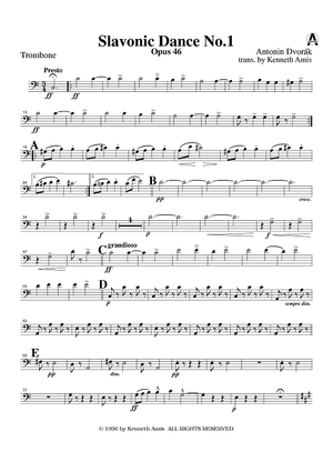 Slavonic Dance No. 1, Op. 46 - Trombone