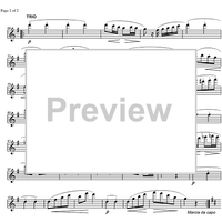 March Militaire Op.51 No. 1D773 - Flute