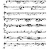 Le Tombeau de Couperin for Oboe and String Quartet - Violin 1